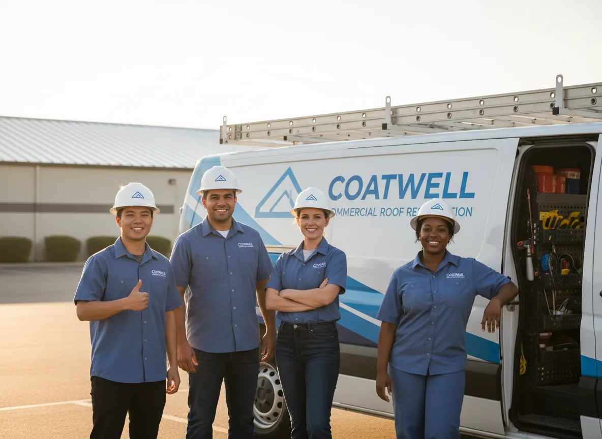 Commercial roof coating company in Riverview, MI